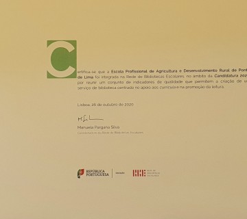 Certificado de Candidatura 2020 na nossa BE