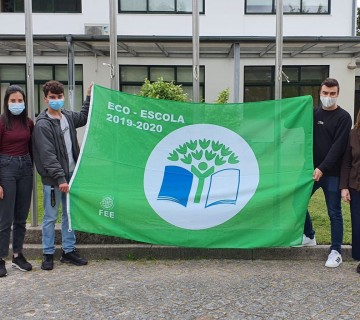 Participação no Dia das Bandeiras Verdes - Galardão Eco-Escolas 20'21