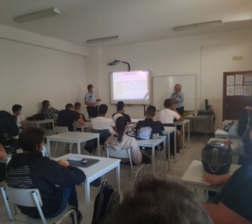 Ação de Sensibilização promovida pela PSP no âmbito da Componente de Cidadania e Desenvolvimento – Turmas do 3.º Ano