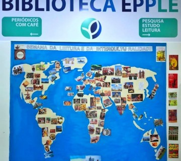 Semana da Leitura e da Interculturalidade – Sabores e mapa-mundo