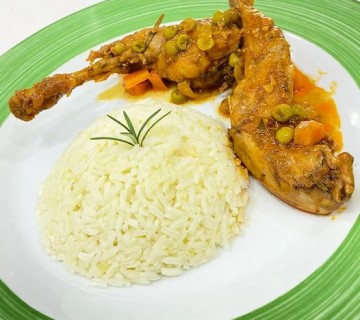 Mais um prato das aulas práticas de Cozinha e Pastelaria