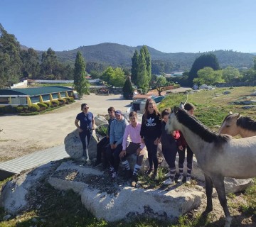 Visita da turma 2.º C à Quinta do Cruzeiro Lusitanos, em Vila Praia de Âncora