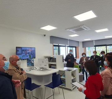 Inauguração da Biblioteca Escolar
