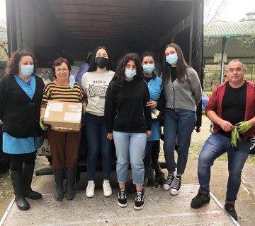 Campanha “Dar uma mão solidária ao Dinis” - Entrega de material em março de 2022