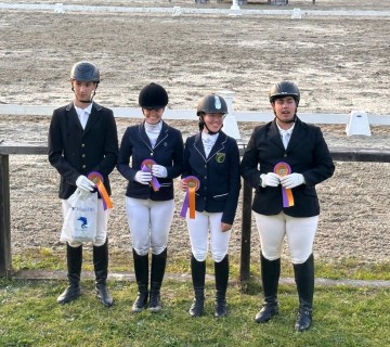 Alunos do Curso Técnico de Gestão Equina em destaque no Concurso Regional de Dressage de Ponte de Lima - 5 e 6 de abril de 2025